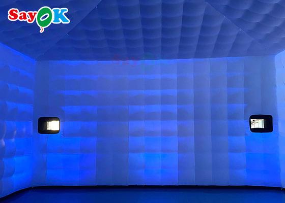 방수 LED 빛을 가진 거대한 이동할 수 있는 8x8x4m 옥외 팽창식 천막