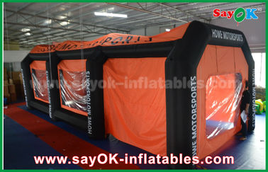 8 x 4m 방수를 위한 큰 PVC 상업 급료 Inflatables 차 살포 부스