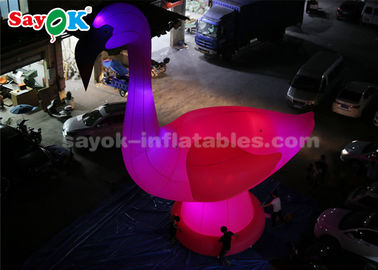 핑크색 풍선 풍선 만화 캐릭터 10m 높이 거대 풍선 플라밍고
