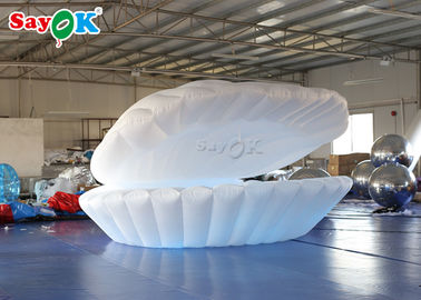 백색 3m LED Wedding 훈장을 위한 가벼운 팽창식 껍질 모형