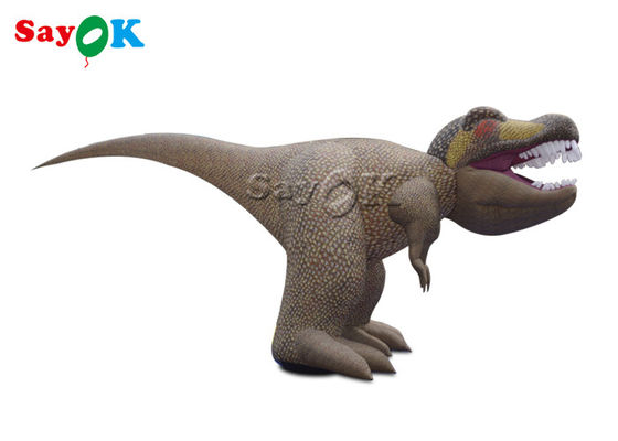 팽창성 크리스마스 공룡 5m 15ft 팽창성 마스코트 티렉스 티라노사우루스 공룡 전시용