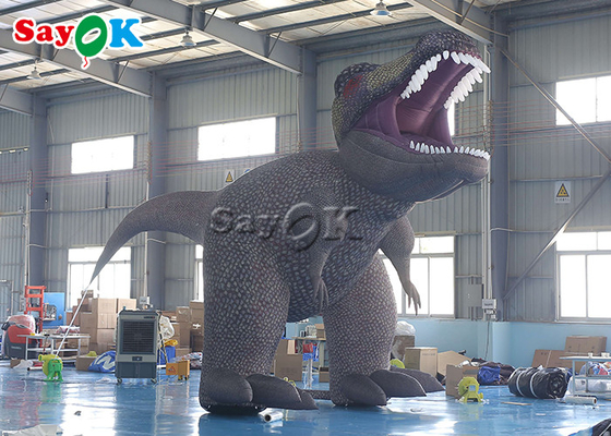 거대한 팽창용 마스코트 팽창형 티렉스 티라노사우루스 공룡 만화 캐릭터 생일 파티